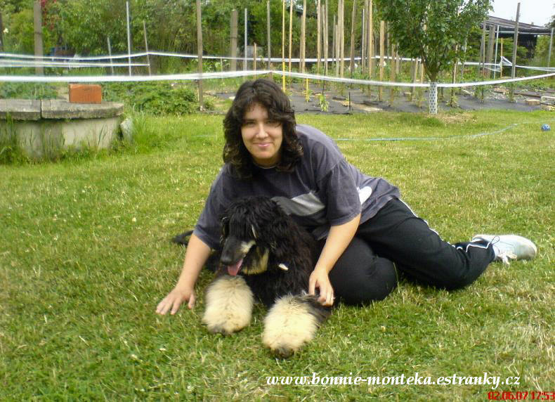 2007_s Petrou na zahradě